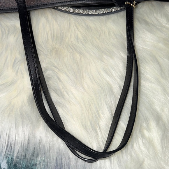 Coach City Tote Bag Dark Brown & Black - Picture 9 of 17